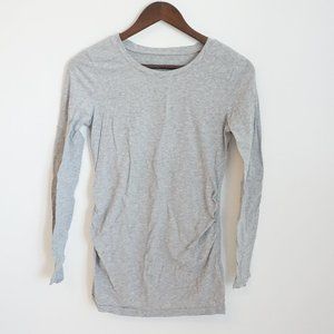 GAP Grey Maternity Long Sleeve Tee XS